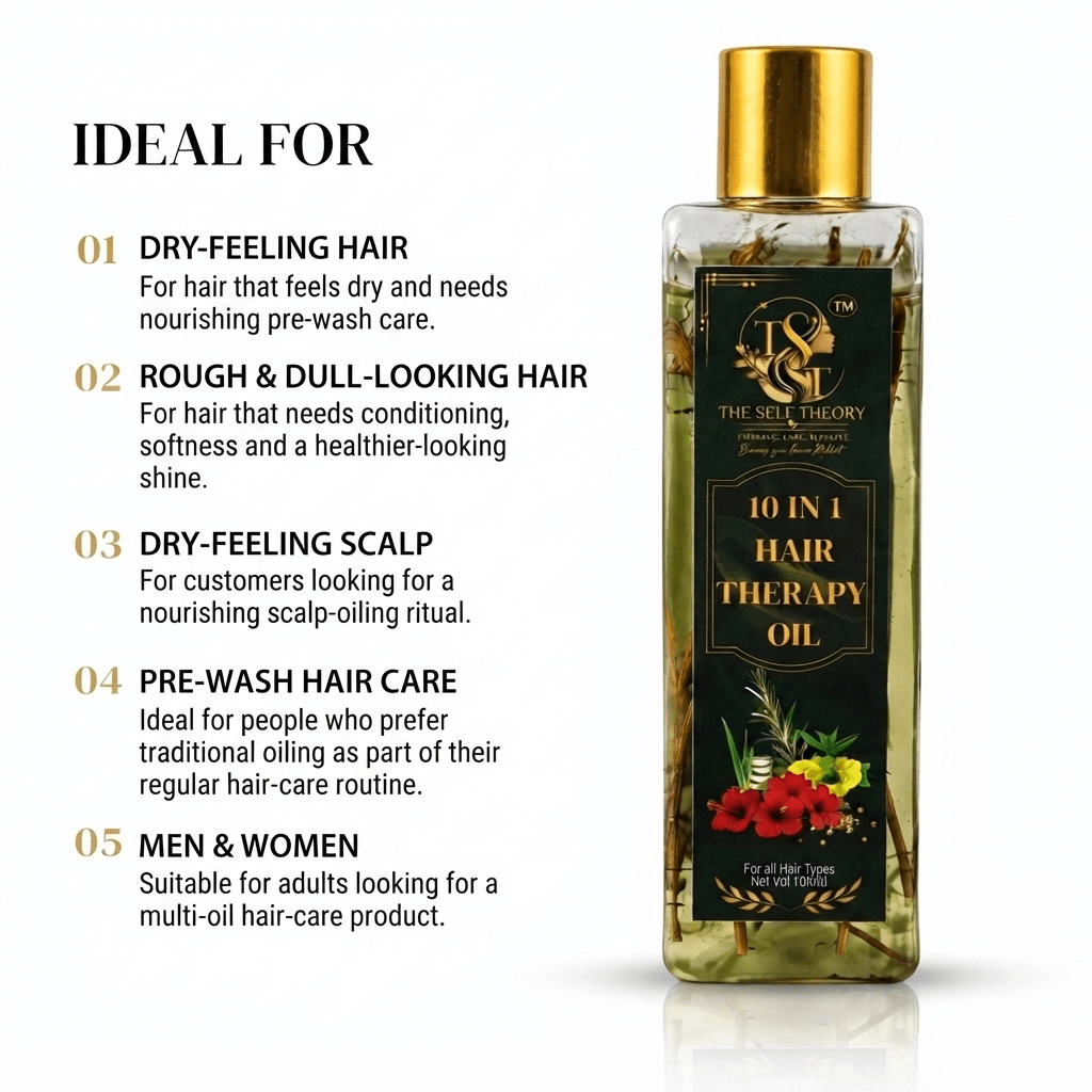 10 In 1 Hair Therapy Oil - The Self Theory