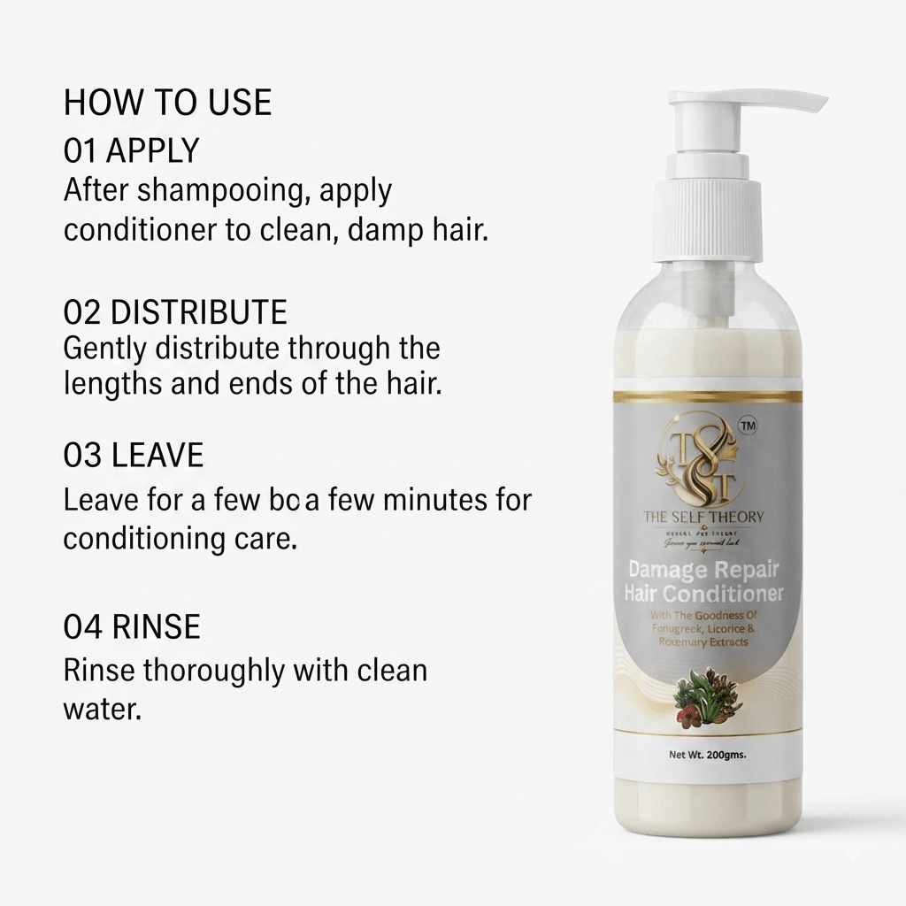Damage Repair Hair Conditioner - The Self Theory
