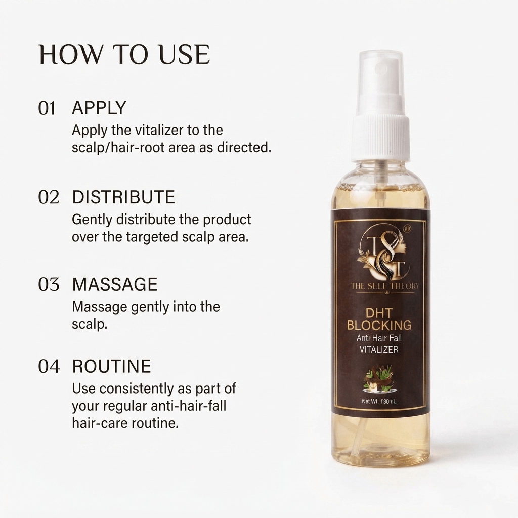 DHT Blocking Anti Hair Fall Vitalizer - The Self Theory