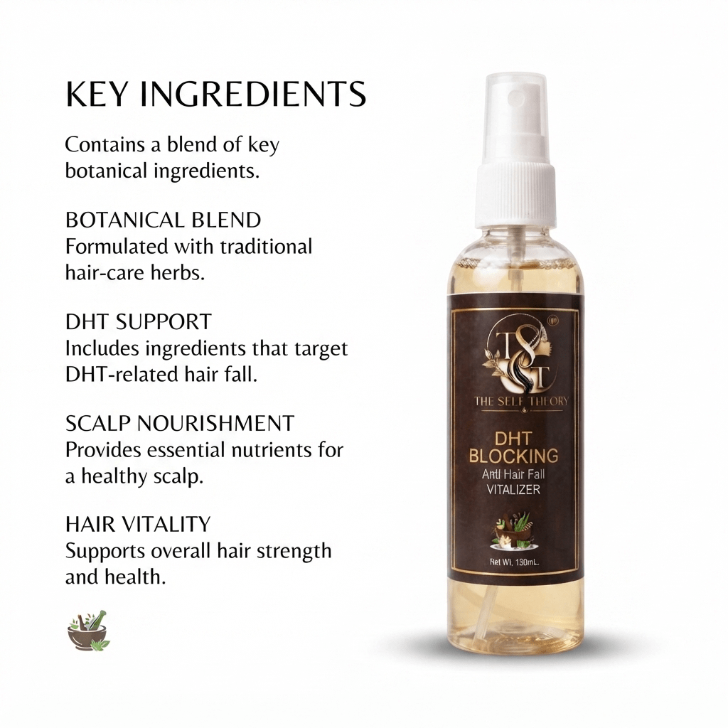 DHT Blocking Anti Hair Fall Vitalizer - The Self Theory