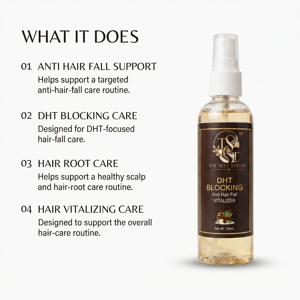 DHT Blocking Anti Hair Fall Vitalizer - The Self Theory