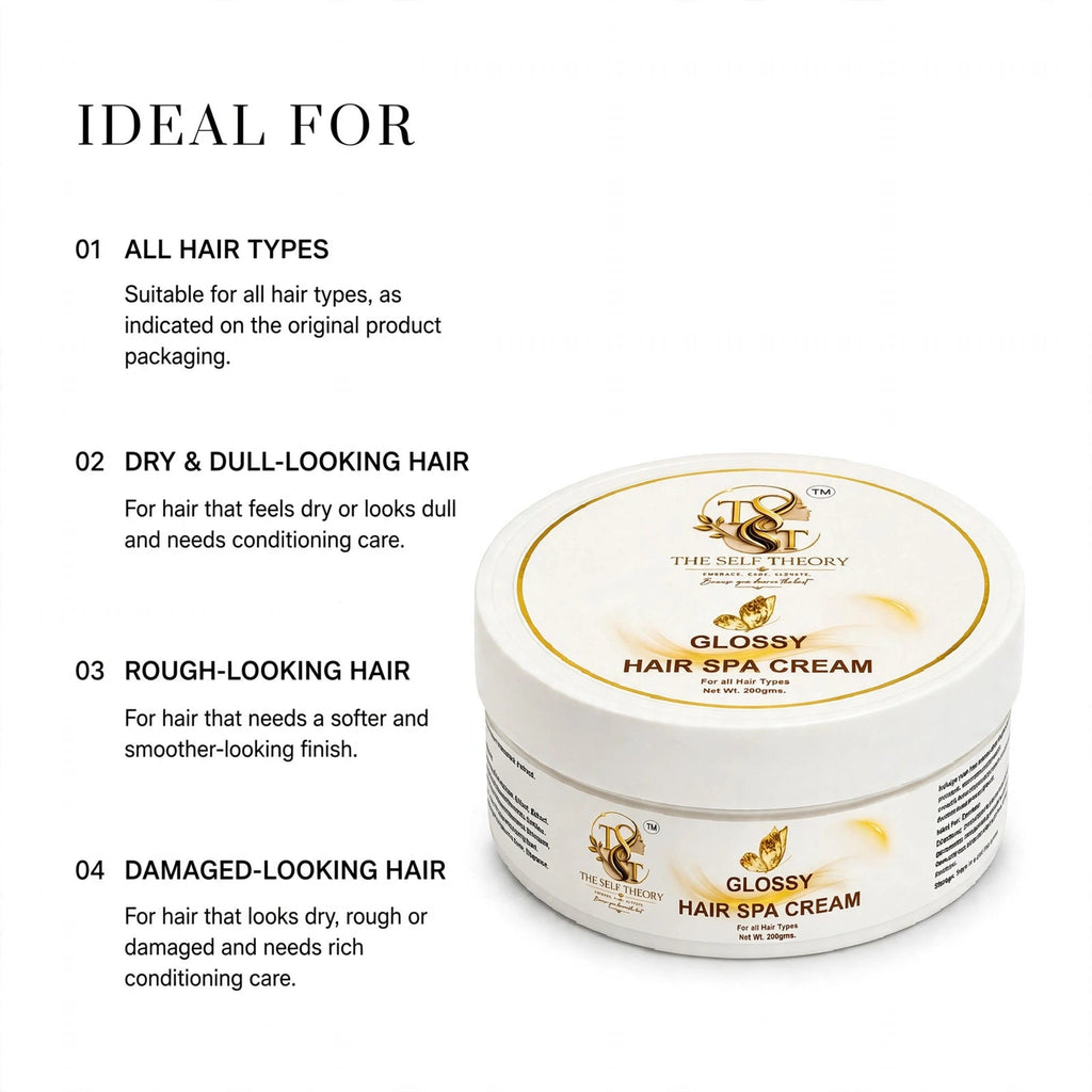 Glossy Hair SPA Cream - The Self Theory