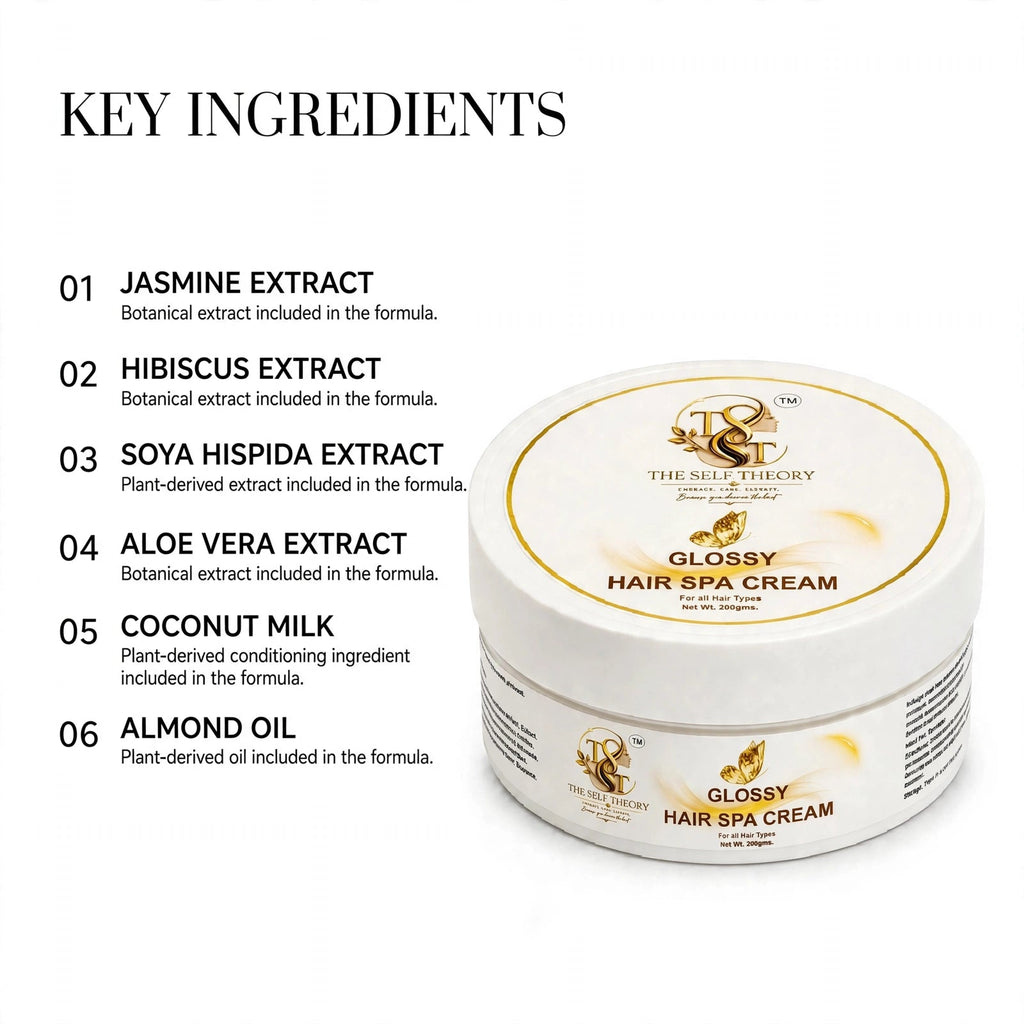 Glossy Hair SPA Cream - The Self Theory