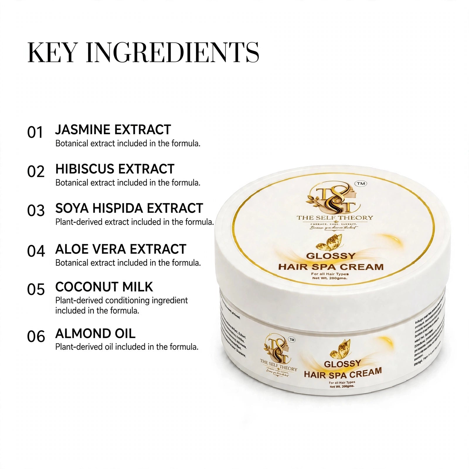 Glossy Hair SPA Cream - The Self Theory