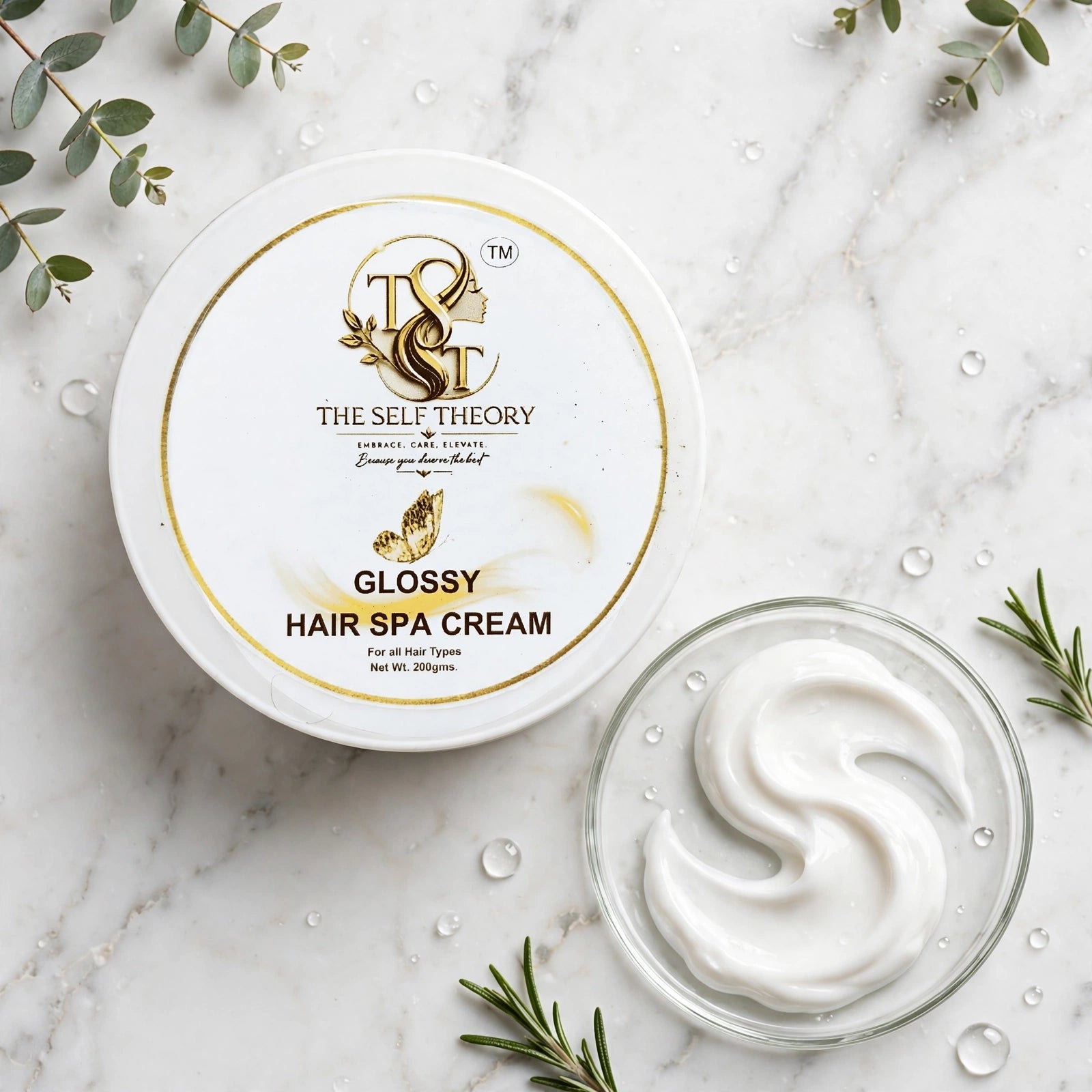 Glossy Hair SPA Cream - The Self Theory