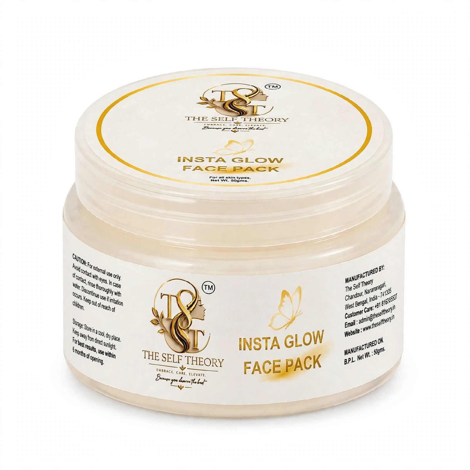 Insta Glow Face Pack - The Self Theory