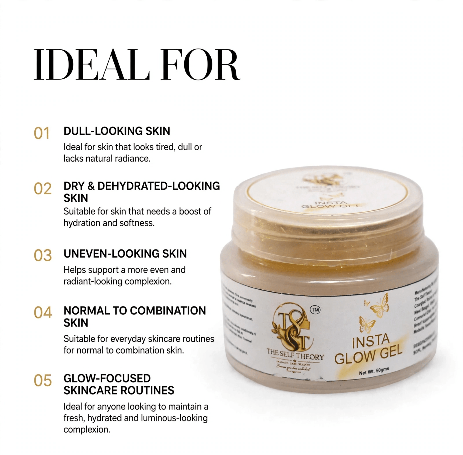 Insta Glow Gel - The Self Theory