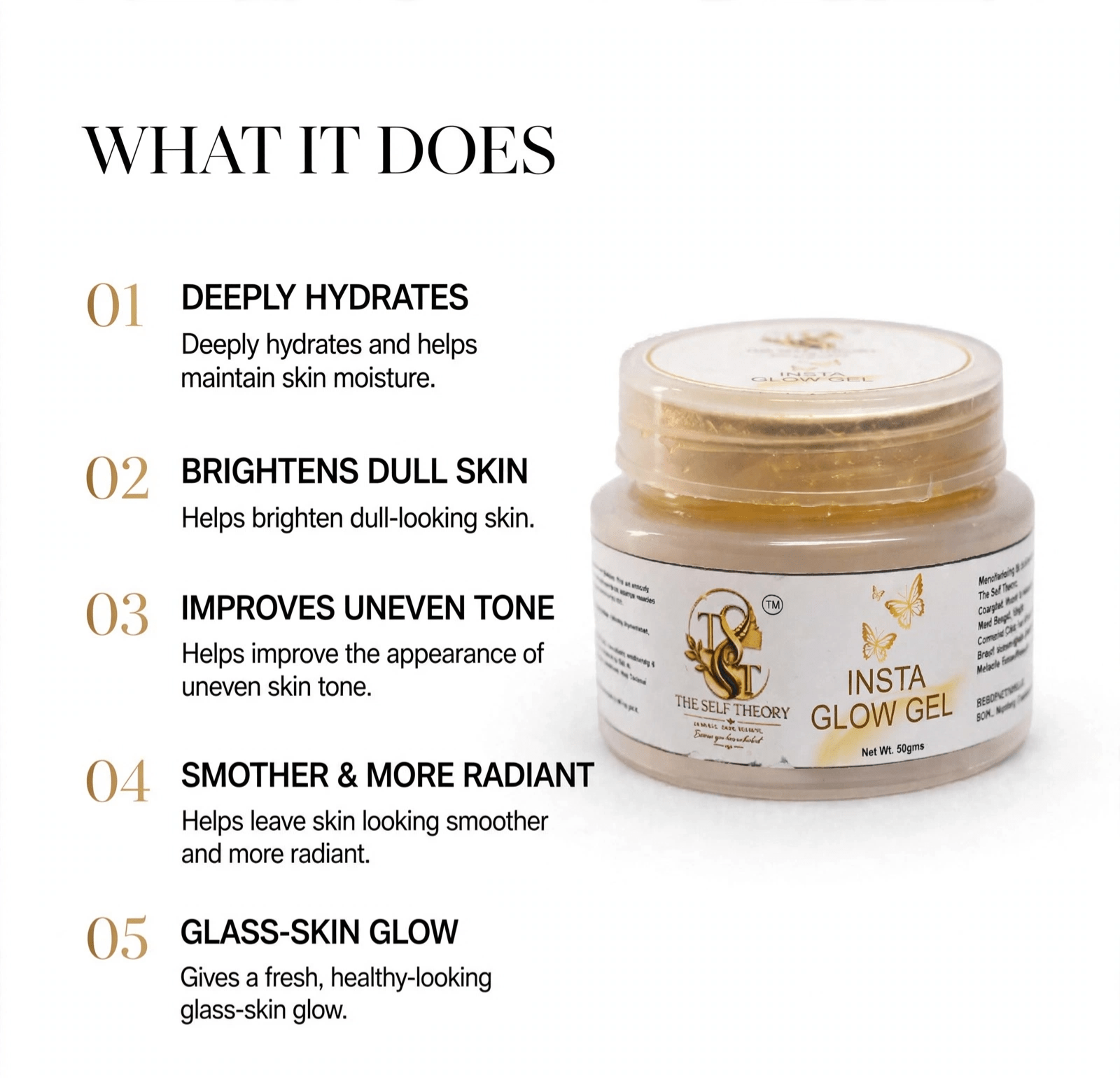 Insta Glow Gel - The Self Theory