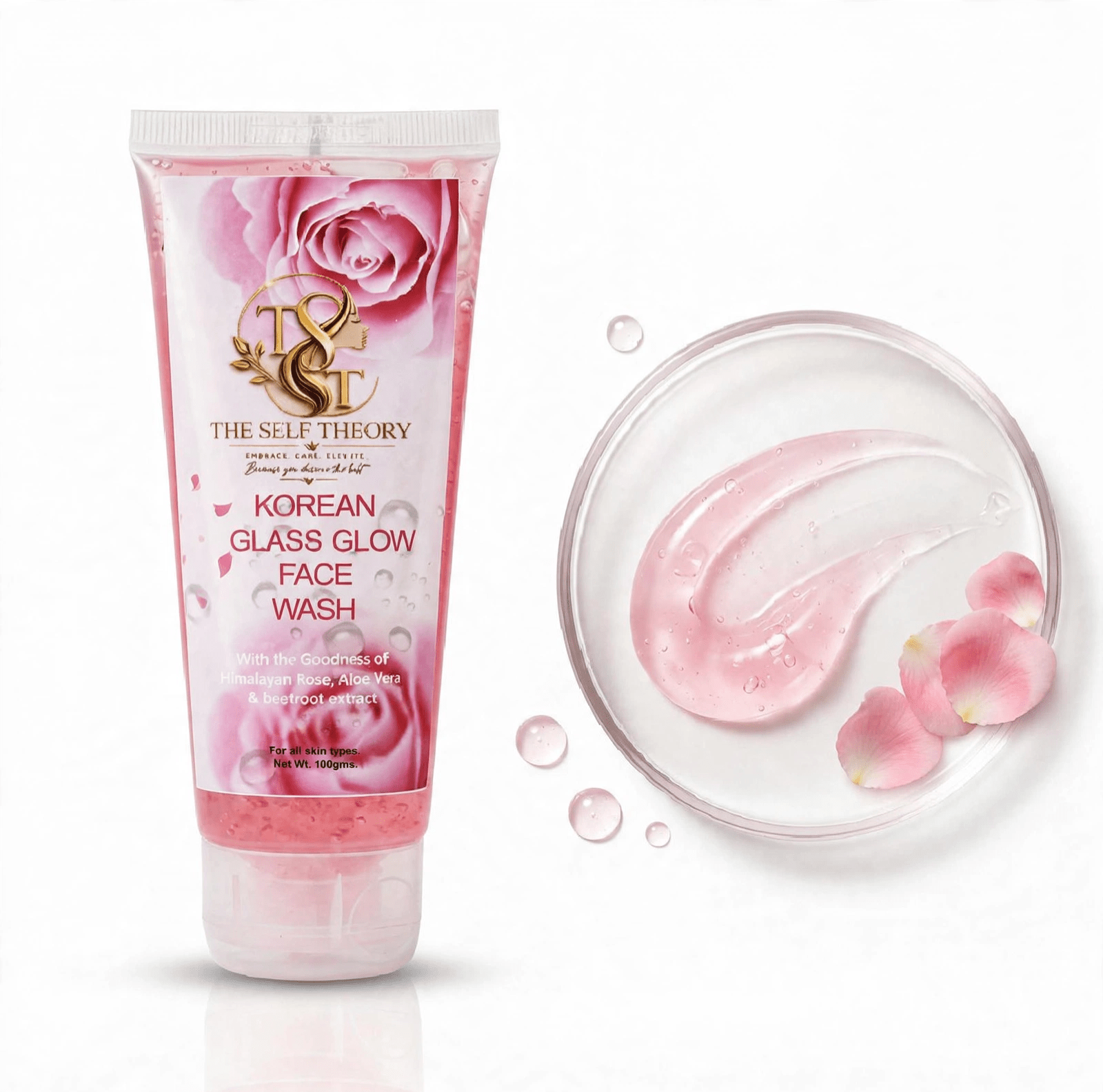 Korean Glass Glow Face Wash - The Self Theory