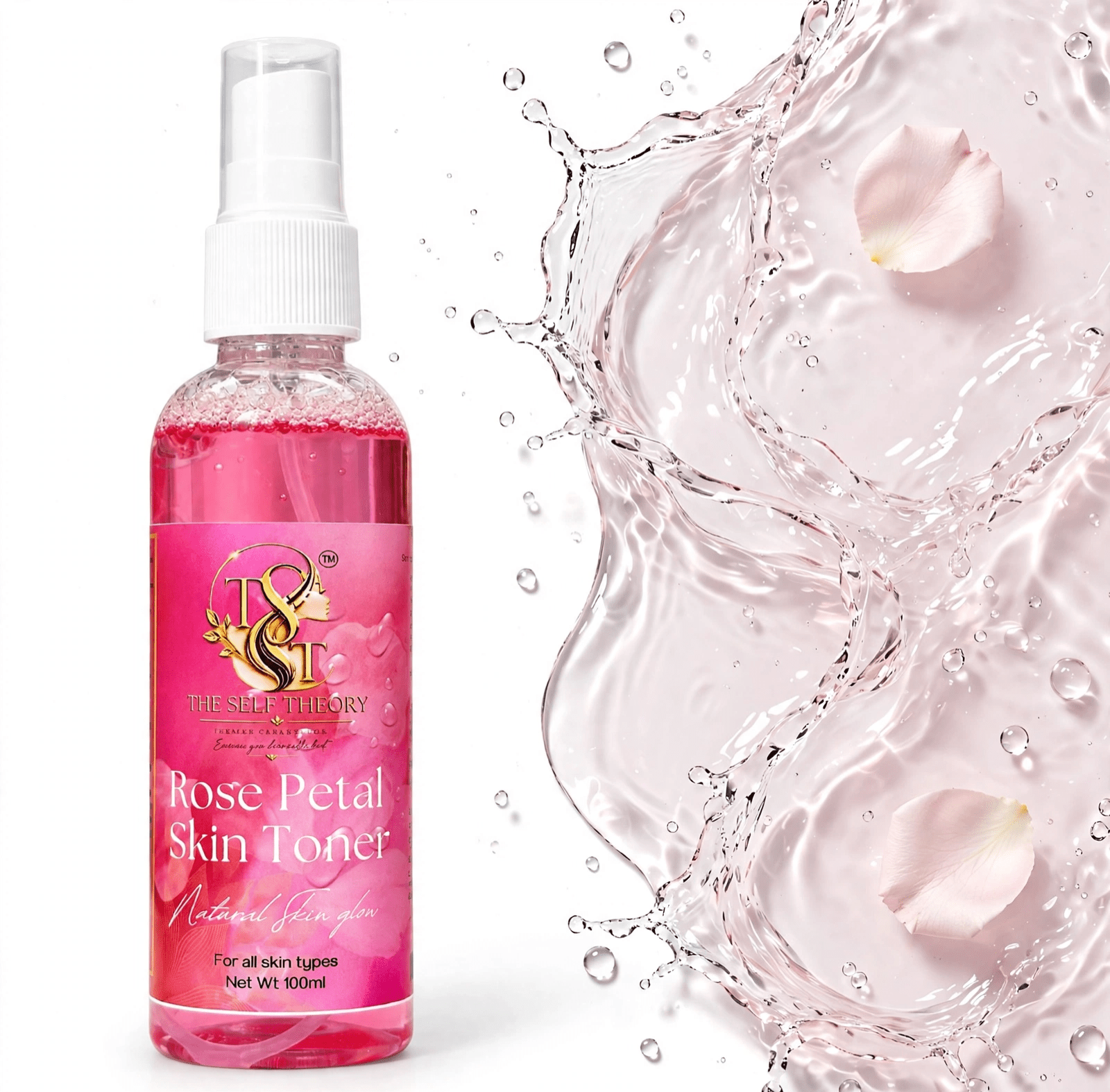 Rose Petal Skin Toner - The Self Theory