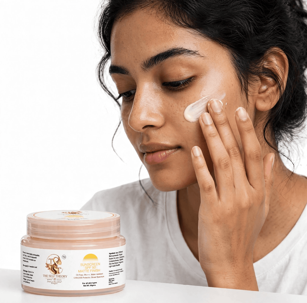 Sunscreen SPF 50 Matte Finish - The Self Theory