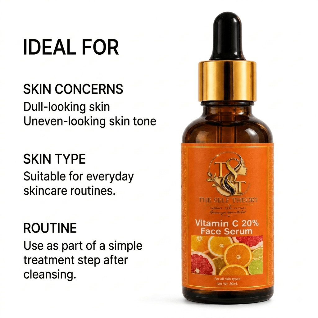 Vitamin C 20% Face Serum - The Self Theory